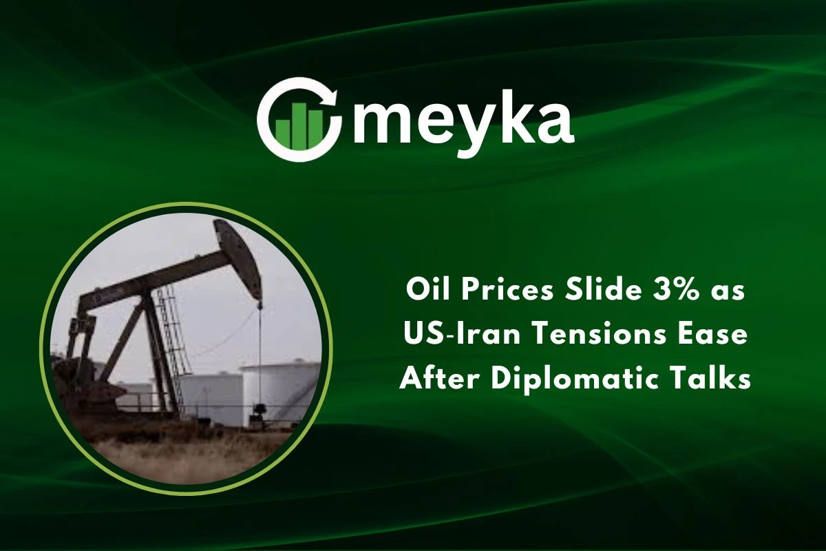 Oil Prices Slide 3% as US‑Iran Tensions Ease After Diplomatic Talks