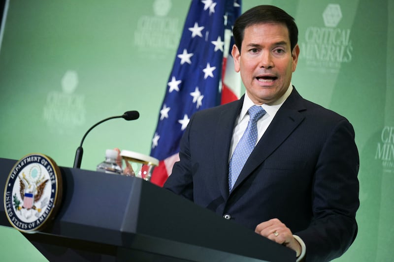 Secretary of State Marco Rubio said the U.S. was ready to hold talks with Iran on Wednesday, but said any discussions would have to include its missiles.