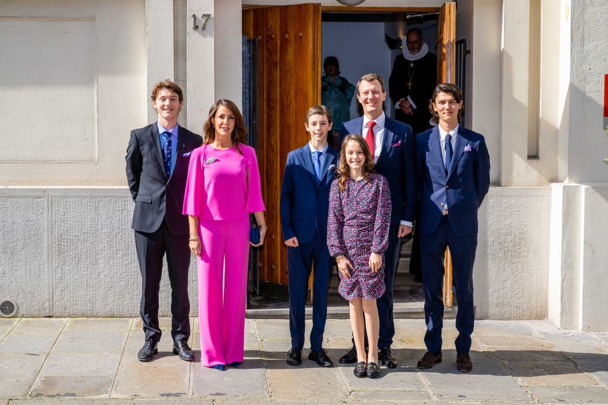 Prince Joachim has four children: Nikolai, Felix, Henrik and Athena