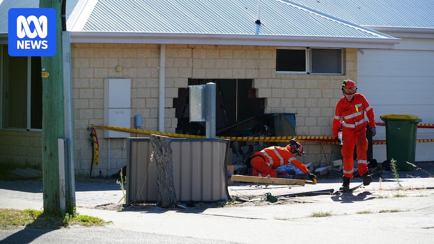 Woman was asleep when car crashed into house in Perth suburb of Rivervale, killing her