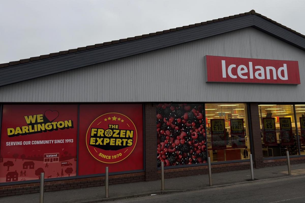 Darlington Iceland store reopens with self-checkouts after five-day refurbishment