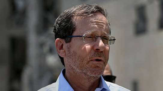 Israeli President Isaac Herzog.
