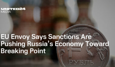 EU Envoy Says Sanctions Are Pushing Russia’s Economy Toward Breaking Point — UNITED24 Media