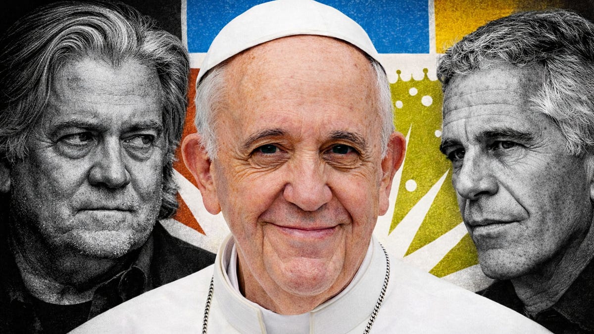 Epstein and Bannon Plotted to “Take Down” Pope Francis