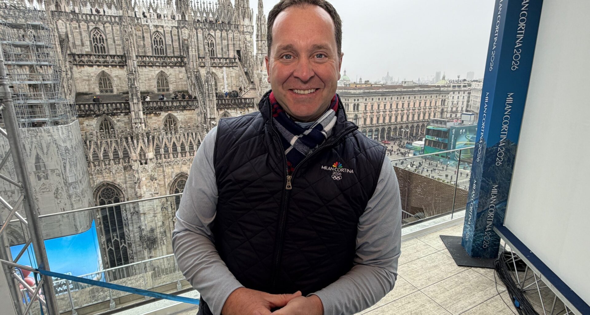 Steven Luke in Italy to cover ninth Olympics for NBC 7 San Diego