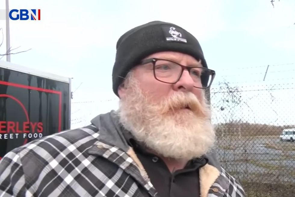 Local Resident, Jeff, told GB News about what he has seen near RAF Wethersfield