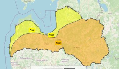 Weather warning February 1st, 2026