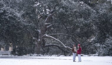 Bomb cyclone brings bitter cold and snow to the Southeast : NPR