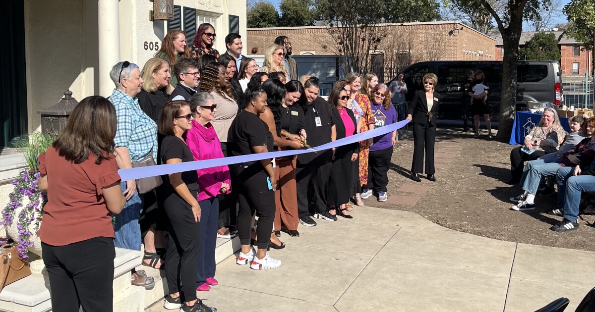 Respite home grand re-opening unveils renovations, art for a therapeutic environment