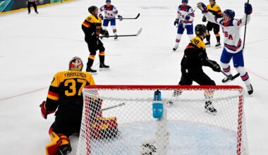 US beats Germany to stay unbeaten at the Olympics, but Canada is the top seed