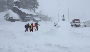 Authorities say 6 skiers still alive, 10 missing after Northern California avalanche