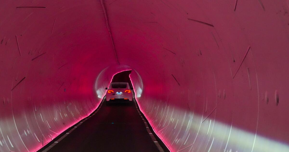 Musk's 'Vegas Loop' tunnel system faces scrutiny over safety and environmental concerns