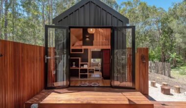 Artista tiny house maximizes living space in just 23 ft, optionally runs off-grid