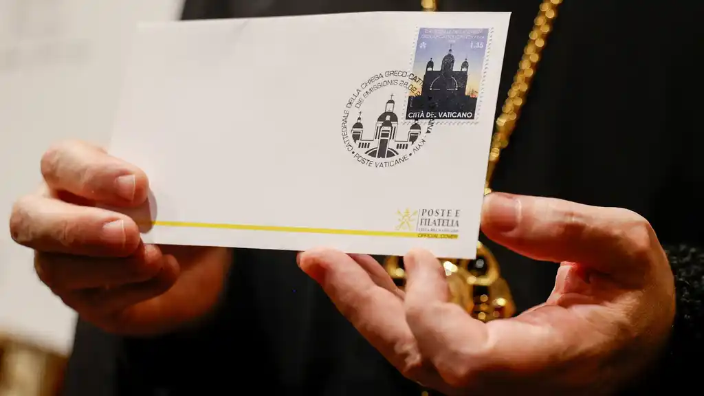 Vatican issues stamp honoring Ukrainian Catholics during war