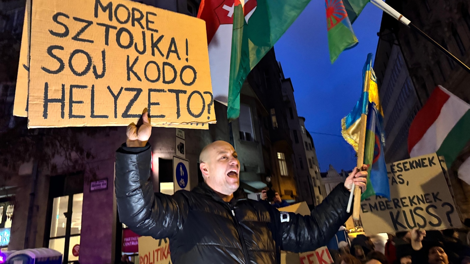 Hungarian Roma protest inflammatory comments by Orbán government minister