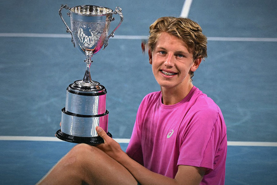 Žiga Šeško Makes History as First Slovenian Junior Boys’ Grand Slam Champion