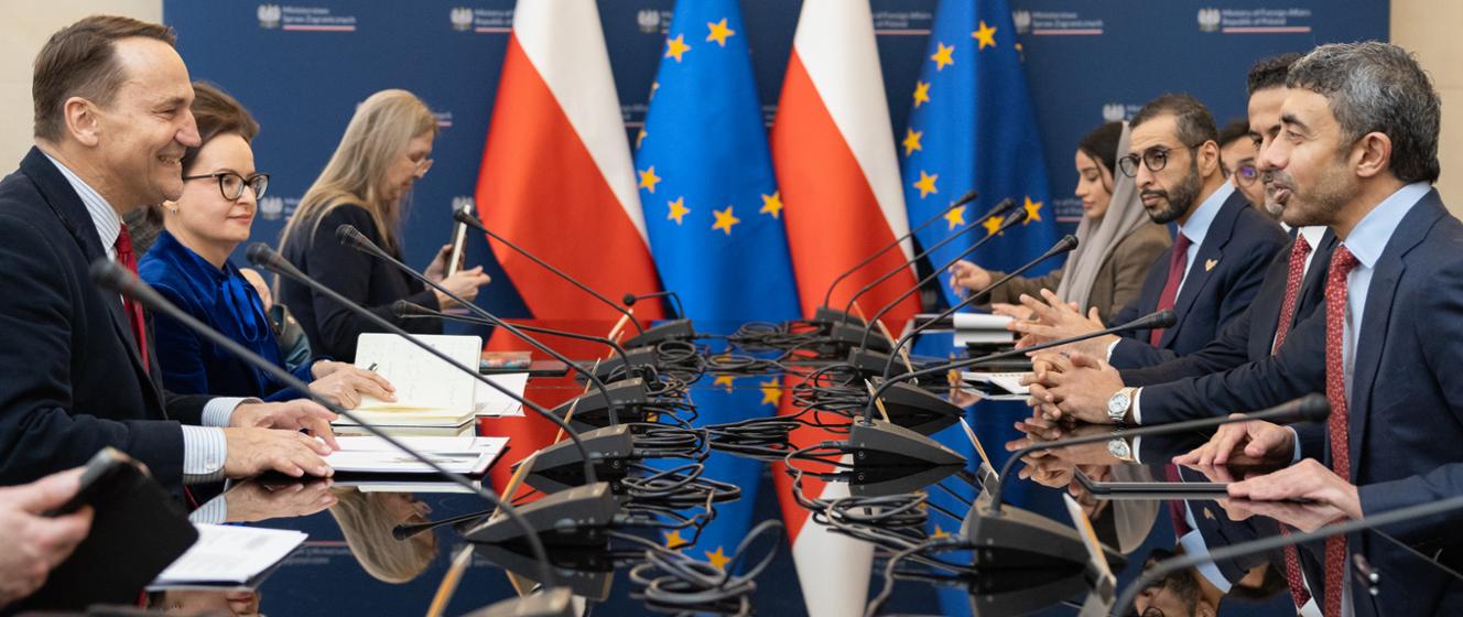 Deputy prime ministers, foreign ministers of Poland and United Arab Emirates meet to discuss situation in Middle East - Ministry of Foreign Affairs Republic of Poland