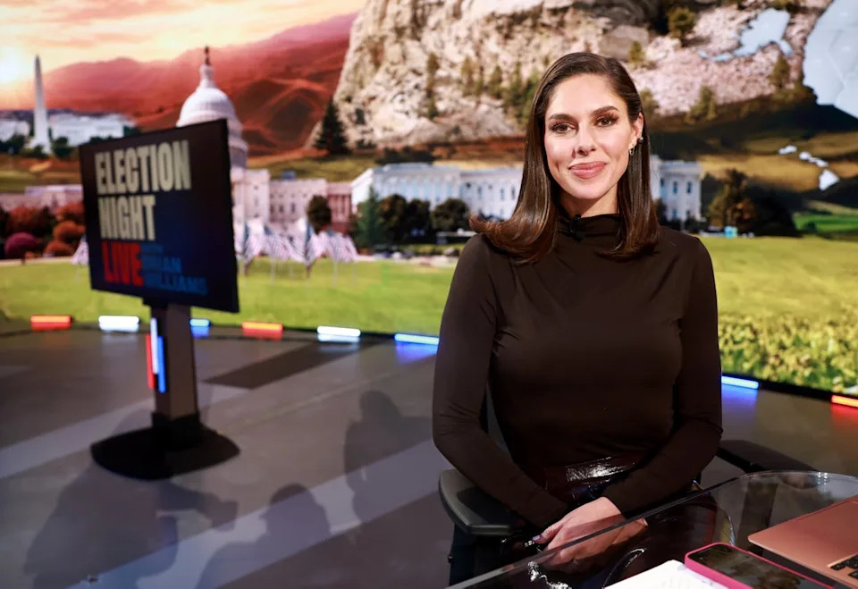 Abby Huntsman is returning as a co-host on 'The View' while Alyssa Farah Griffin is away on maternity leave (Getty)