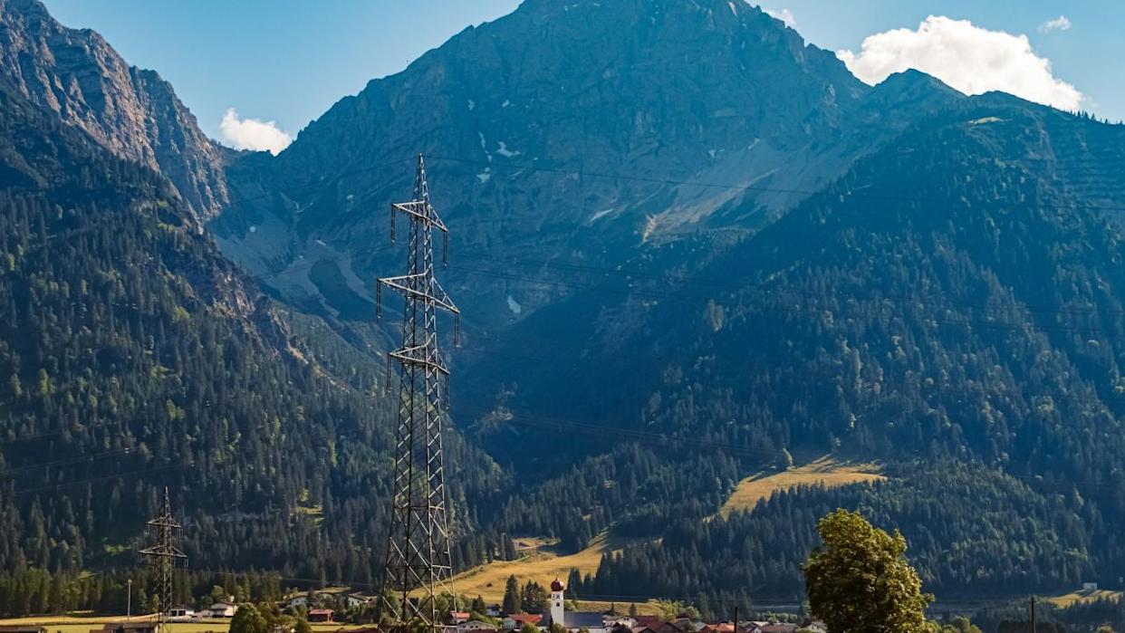 Alpine summer landscape near Heiterwang, Reutte, Tyrol, Austria