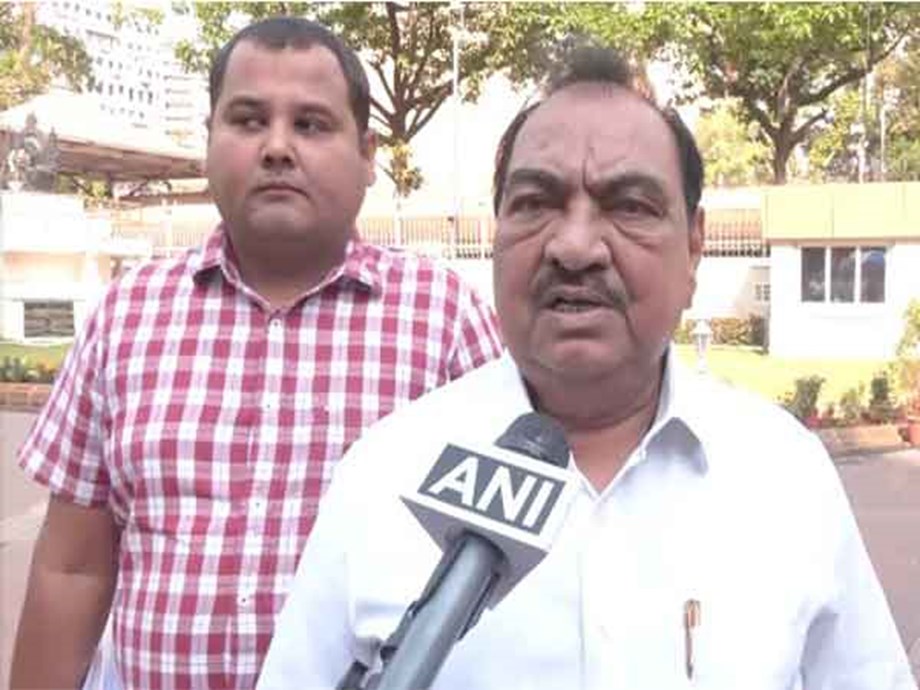 Scandal in Maharashtra: Veteran Politician Eknath Khadse Accused of Land Fraud