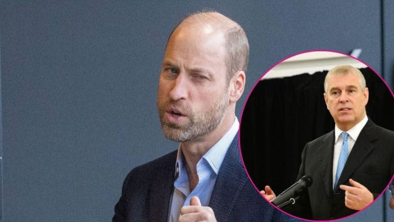 'William has an incandescent rage over what Andrew has done to the monarchy's brand,' a source said. MEGA