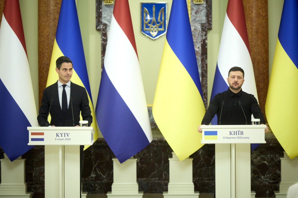 Netherlands PM Rob Jetten Visits Ukraine, Reaffirms Support Against Russia