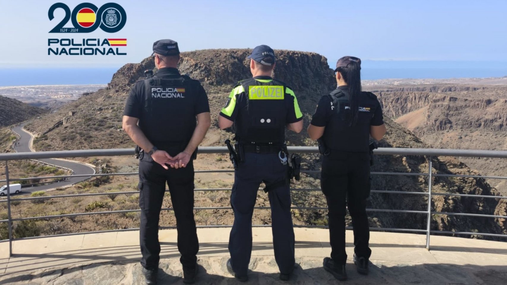 Maspalomas reinforces its security with joint patrols by agents from Germany and Romania