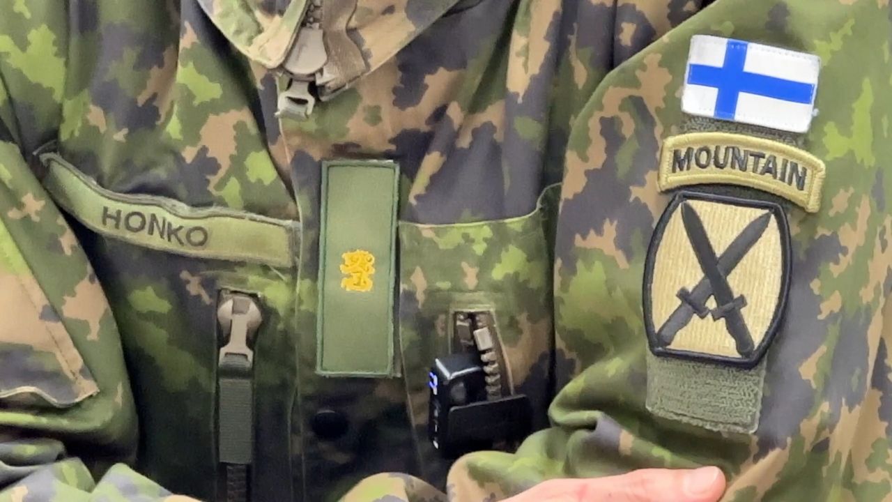 Finnish general advising 10th Mountain Division