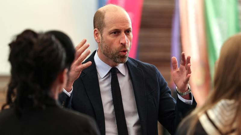 Prince William visits Homewards in 2026. By: MEGA