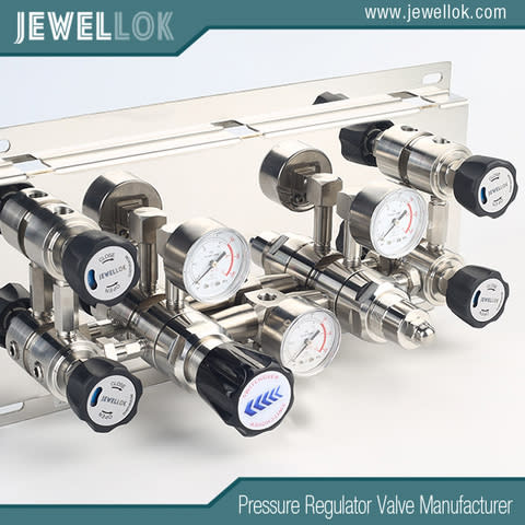 Ultra high purity gas pressure regulator
