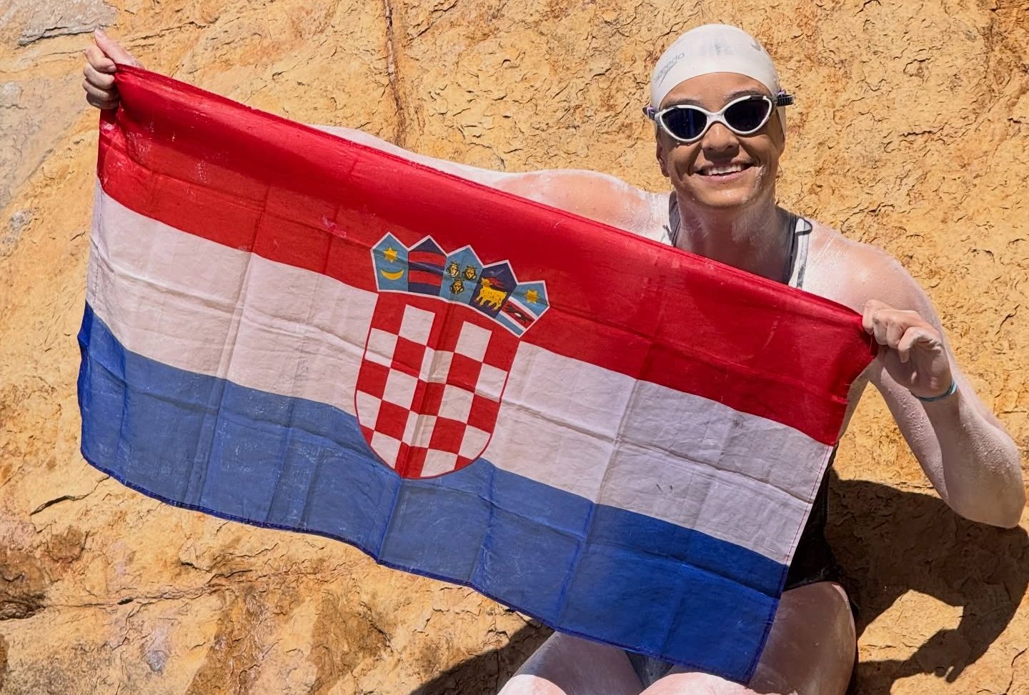 Croatian endurance swimmer Dina Levačić makes history by becoming only the second woman to complete a solo swim across Lake Titicaca, battling cold water and high altitude conditions.