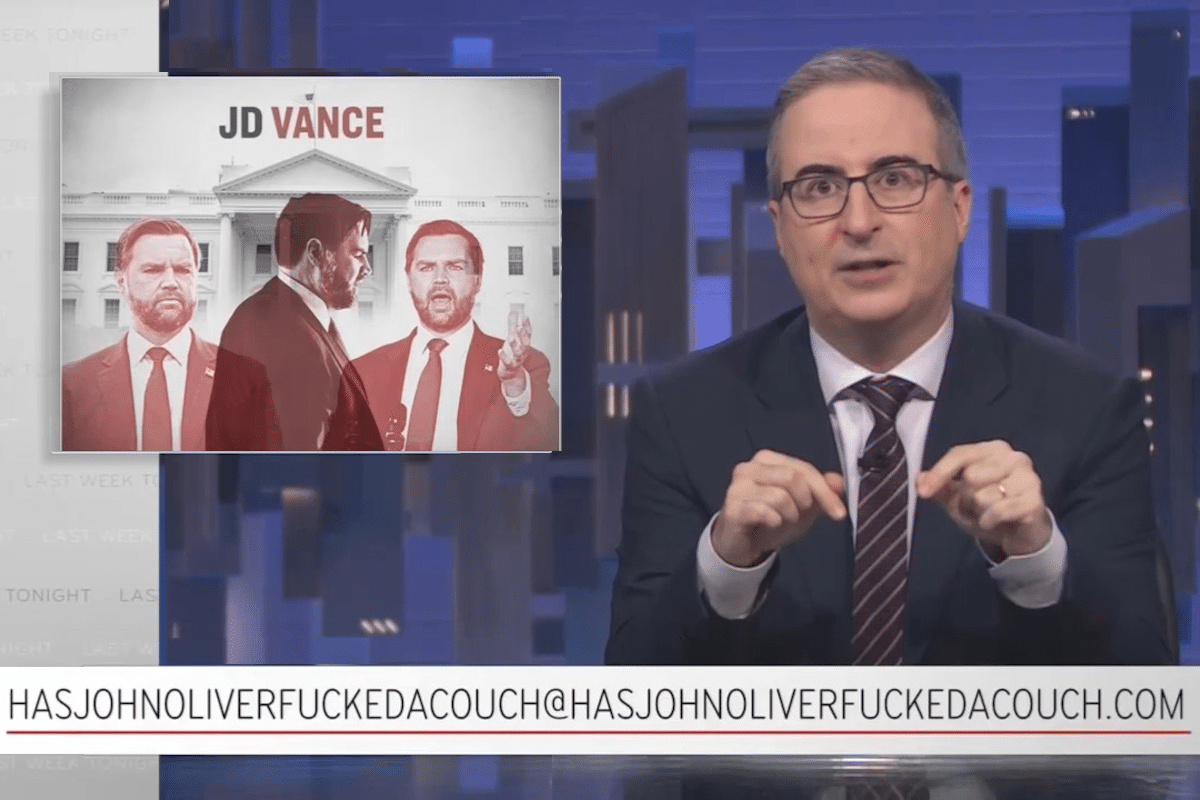 John Oliver Invites Viewers to Email Him with One Very Specific Question