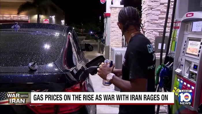 South Florida gas prices climb again as global oil disruptions push costs higher