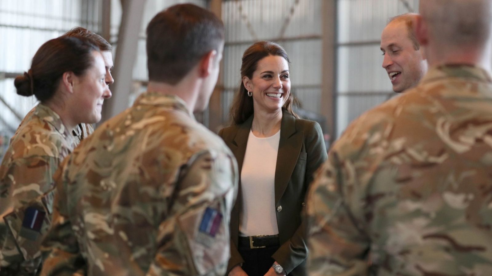 Prince William and Kate thank British troops in Cyprus for Christmas commitment