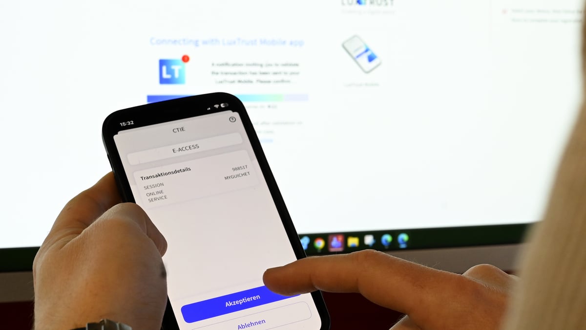 The police received more than 700 reports of fraud linked to Luxtrust phishing during 2024 and 2025