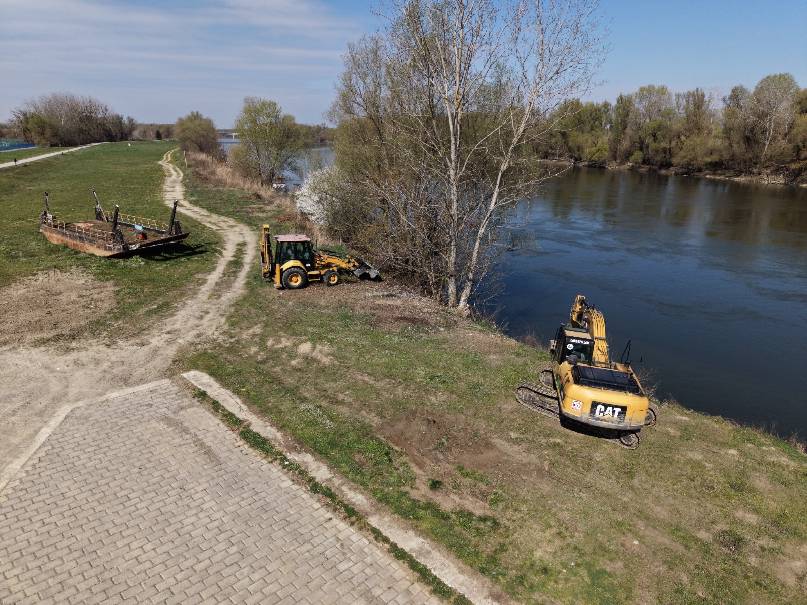 Osijek river promanade 