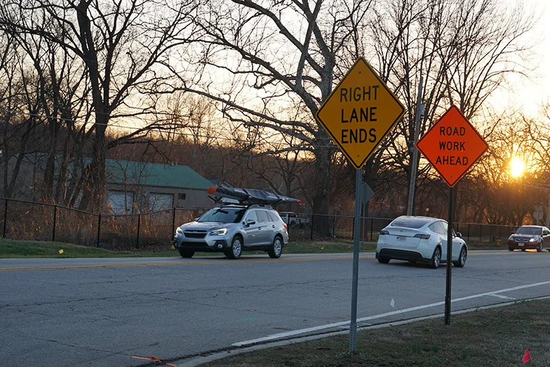 Midland Drive traffic