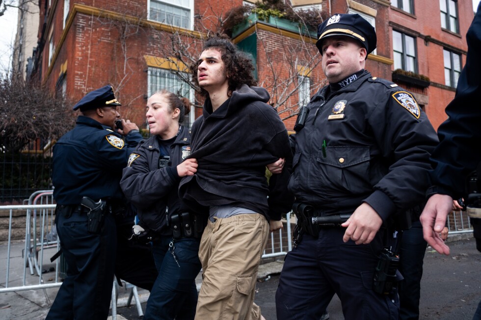 FBI investigates men charged with lighting bombs at NYC protest