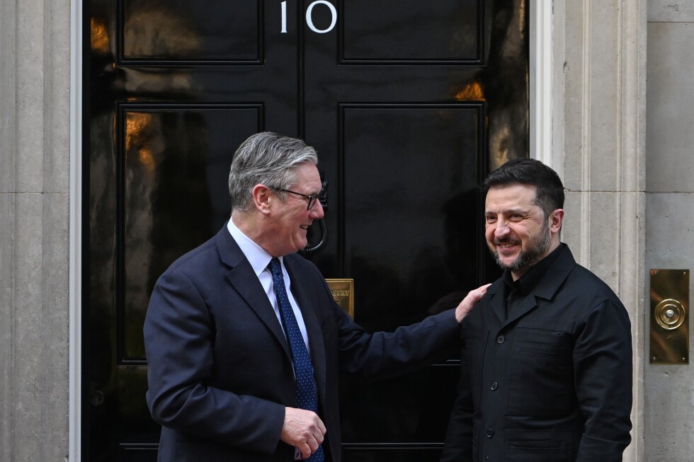 Zelenskyy in London for Russia-Ukraine talks with Starmer and Rutte