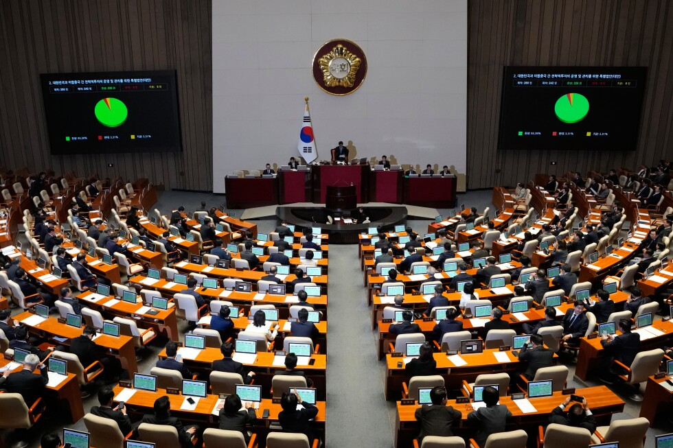 South Korean lawmakers pass law to manage Seoul's pledge of $350 billion in US investments