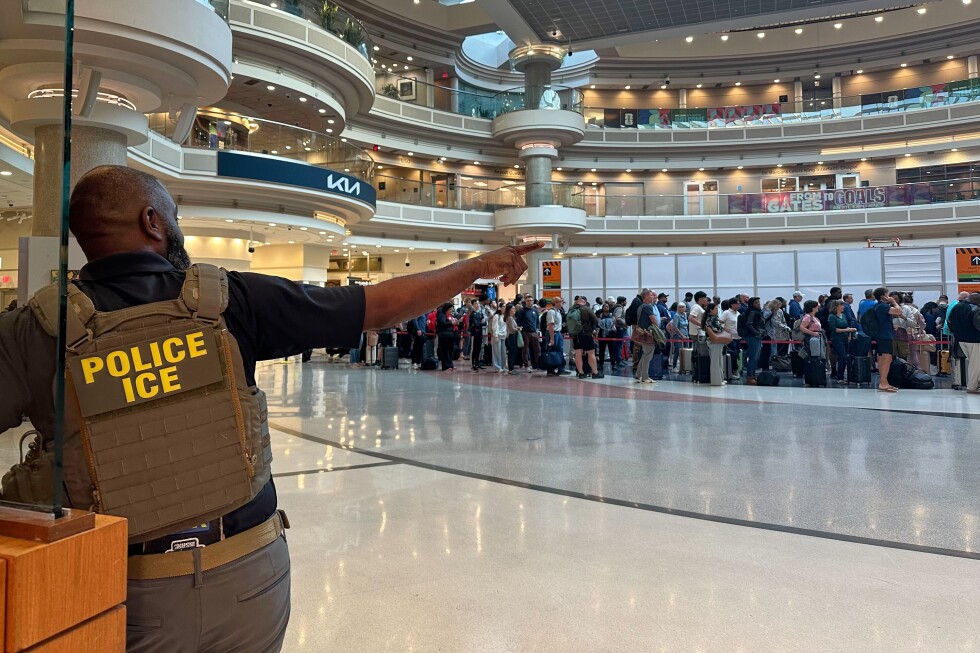ICE seen at Atlanta airport amid partial shutdown