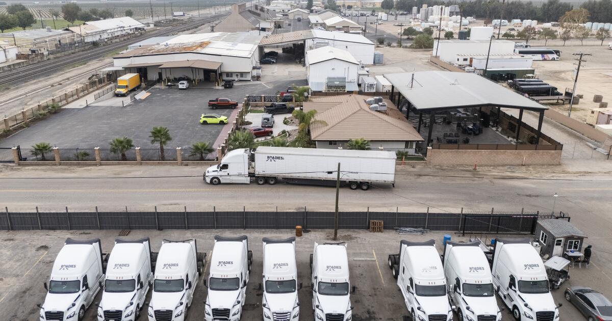 California immigrant truckers face license crisis as new federal rules block renewals