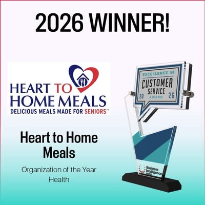 Heart to Home Meals Recognized by Business Intelligence Group with 2026 Excellence in Customer Service Award