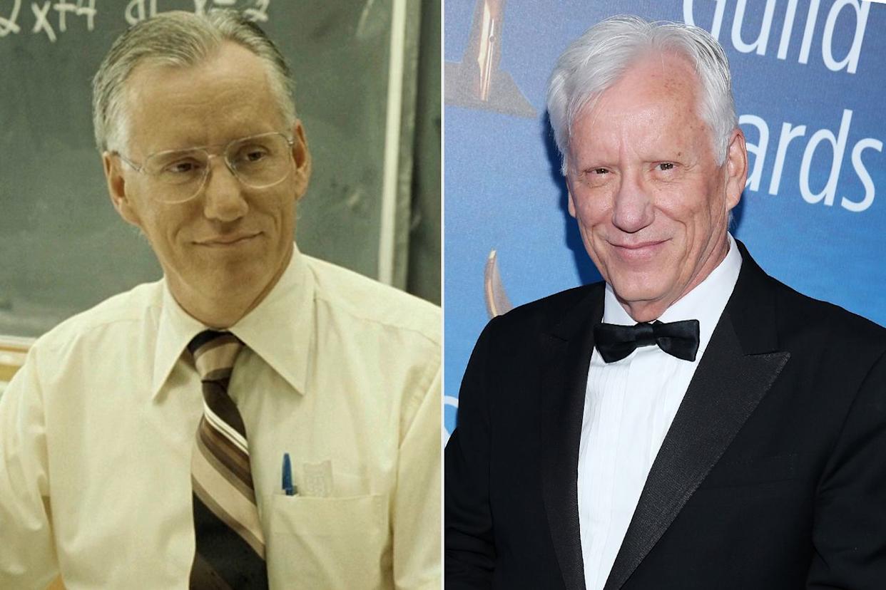 James Woods as Mr. Lisbon in 'The Virgin Suicides'; James Woods attends the 2017 Writers Guild Awards at the Beverly Hilton Hotel on Feb. 19, 2017, in Beverly Hills, CalifCredit: Paramount+; J. Countess/WireImage