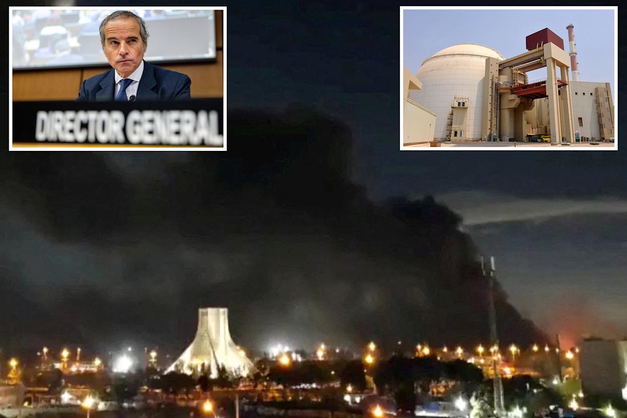 A recent series of airstrikes have hit close to Iran's Bushehr nuclear power plant, with one attack killing a security staffer and another landing 82 yards from the main building, according to the United Nations' atomic watchdog group.