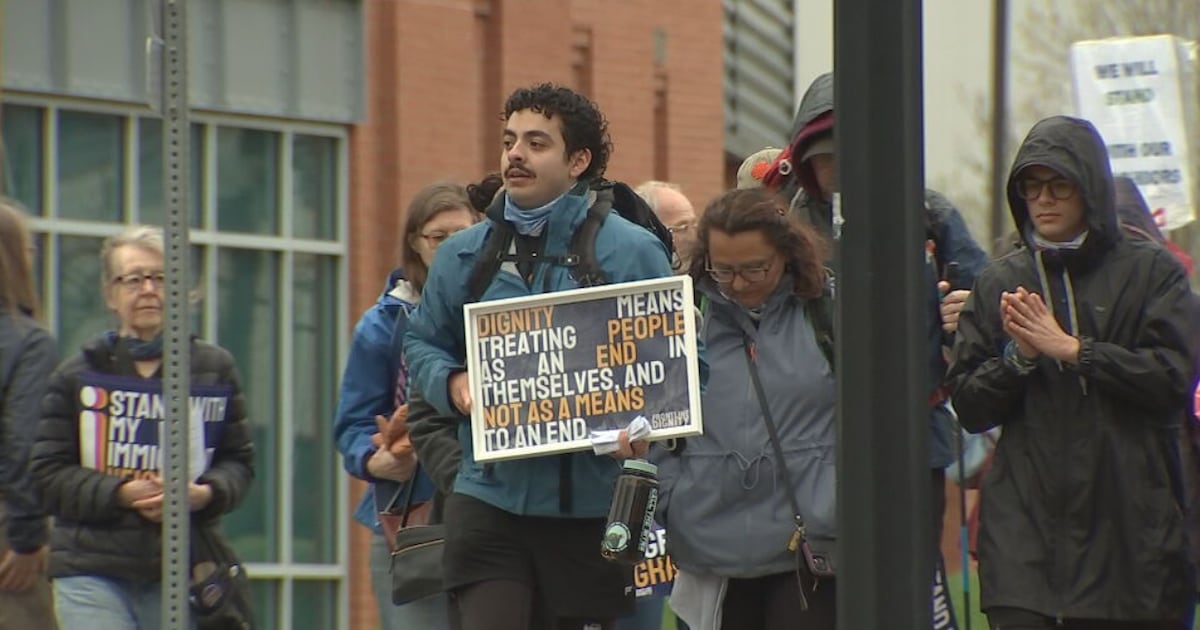 Nonprofit’s 8-day walking campaign begins in Pittsburgh, highlights immigration enforcement concerns – WPXI