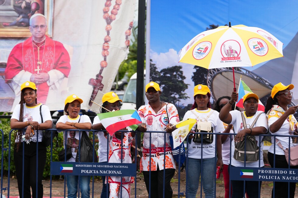 Pope Leo XIV arrives in Equatorial Guinea for a diplomatically challenging visit