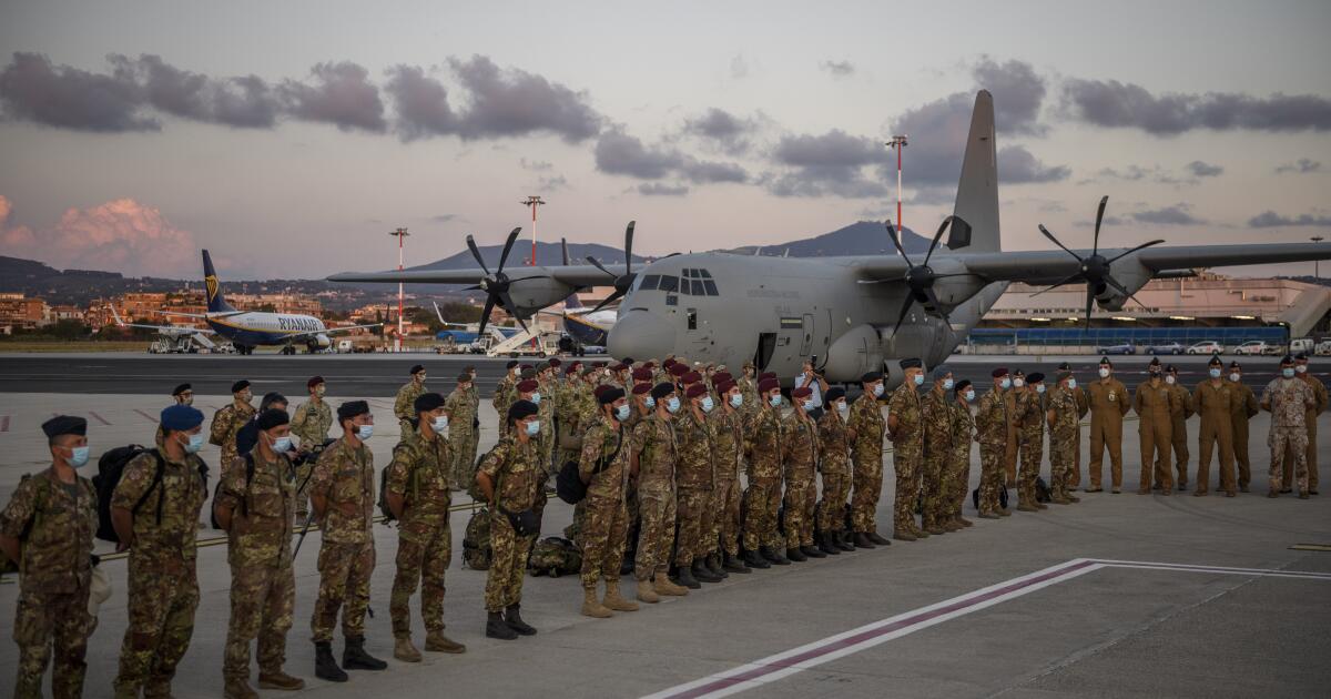 Column: NATO has stepped up. So why would the U.S. now step out?