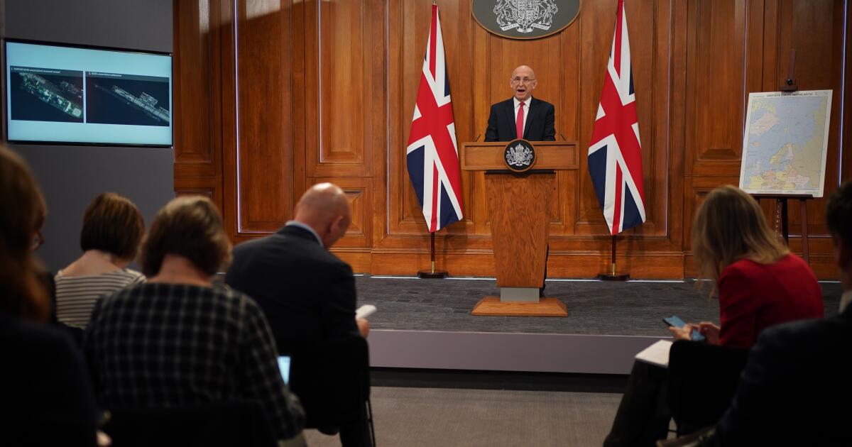 U.K. and Norway led a military operation to deter Russian submarines in the North Atlantic