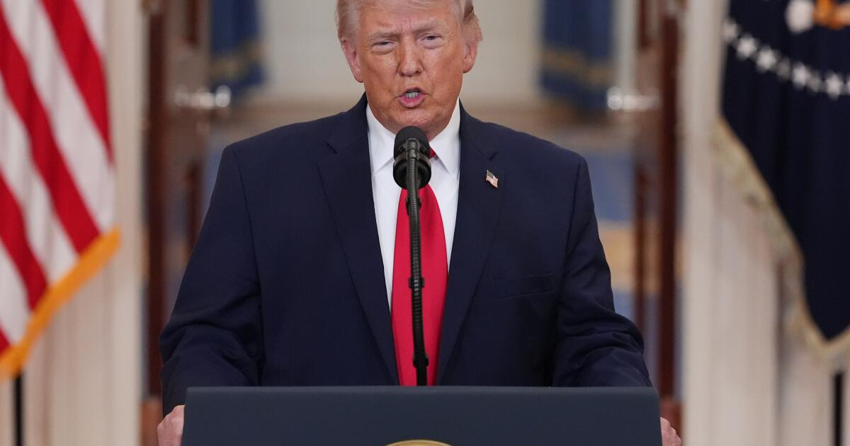 In major speech, Trump says Iran war will be over 'shortly' but offers little clarity